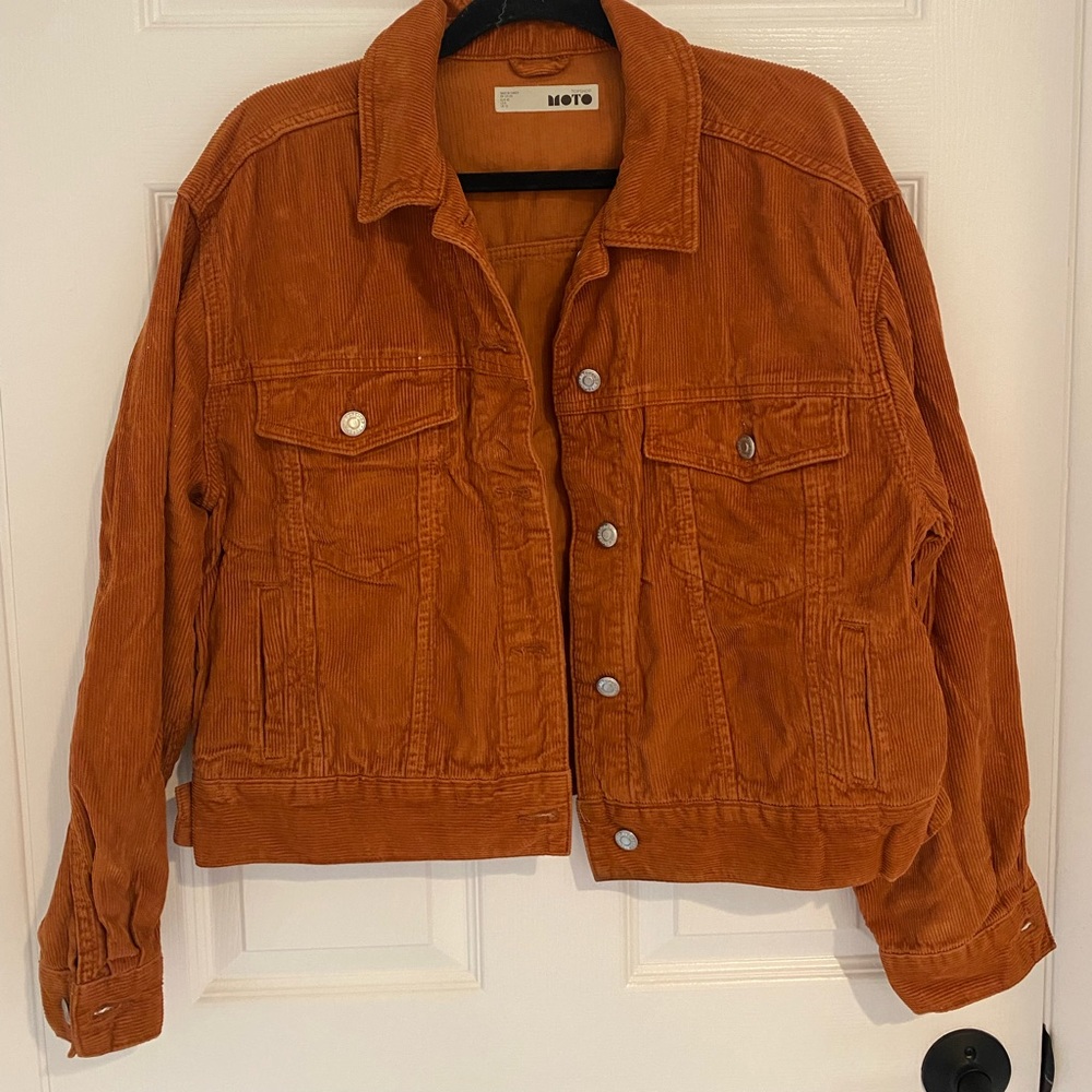 Topshop Cord Jacket